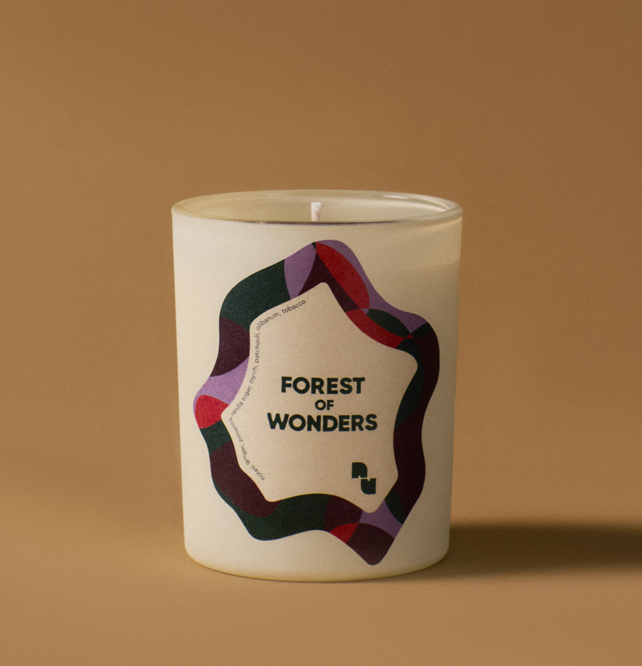 forest of wonders świeca sojowa z autorskim dekorem